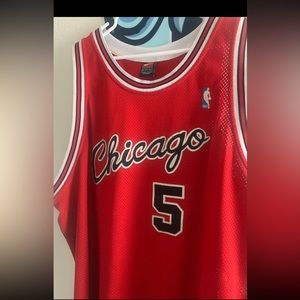Chicago bulls jersey size 60 (4xl) Jalen rose jersey